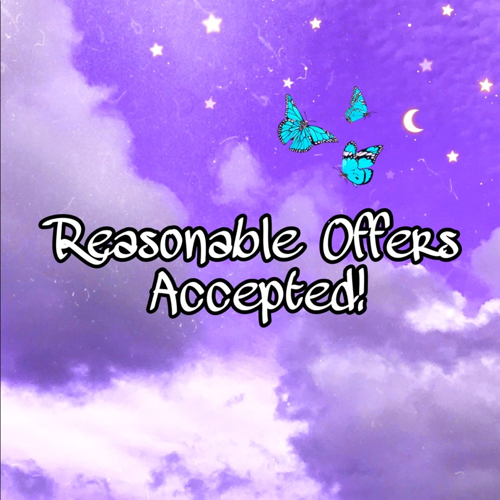 OFFERS WELCOME! ✨